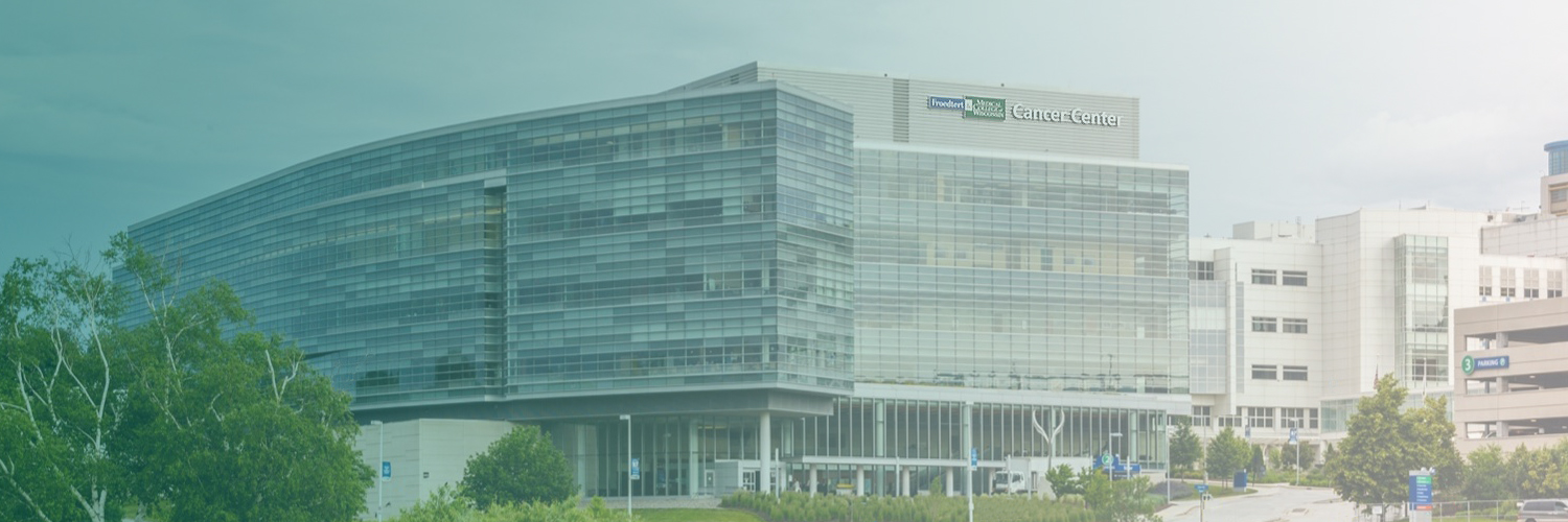 MCW Cancer Center's banner