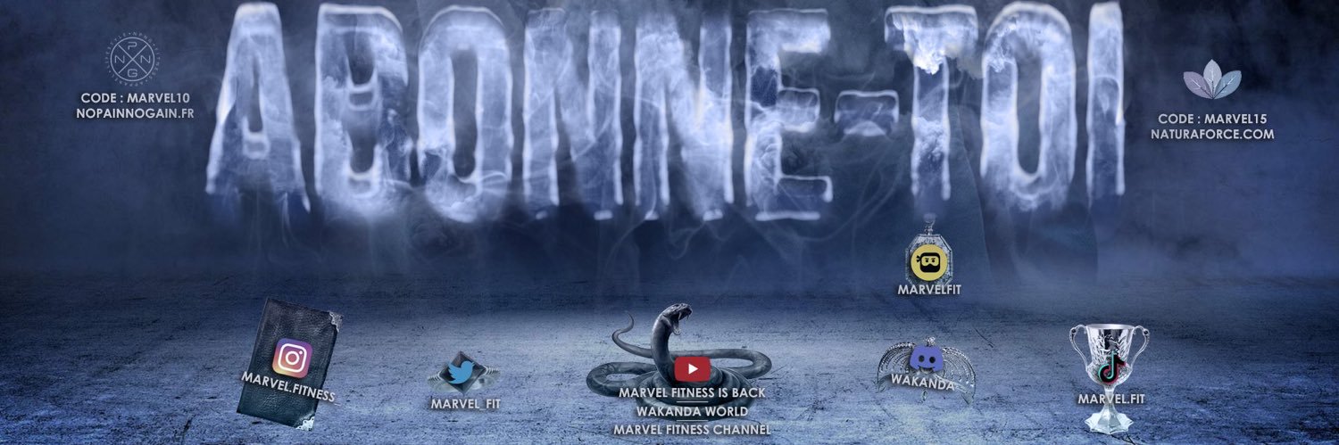 Marvel fitness 🇫🇷's banner