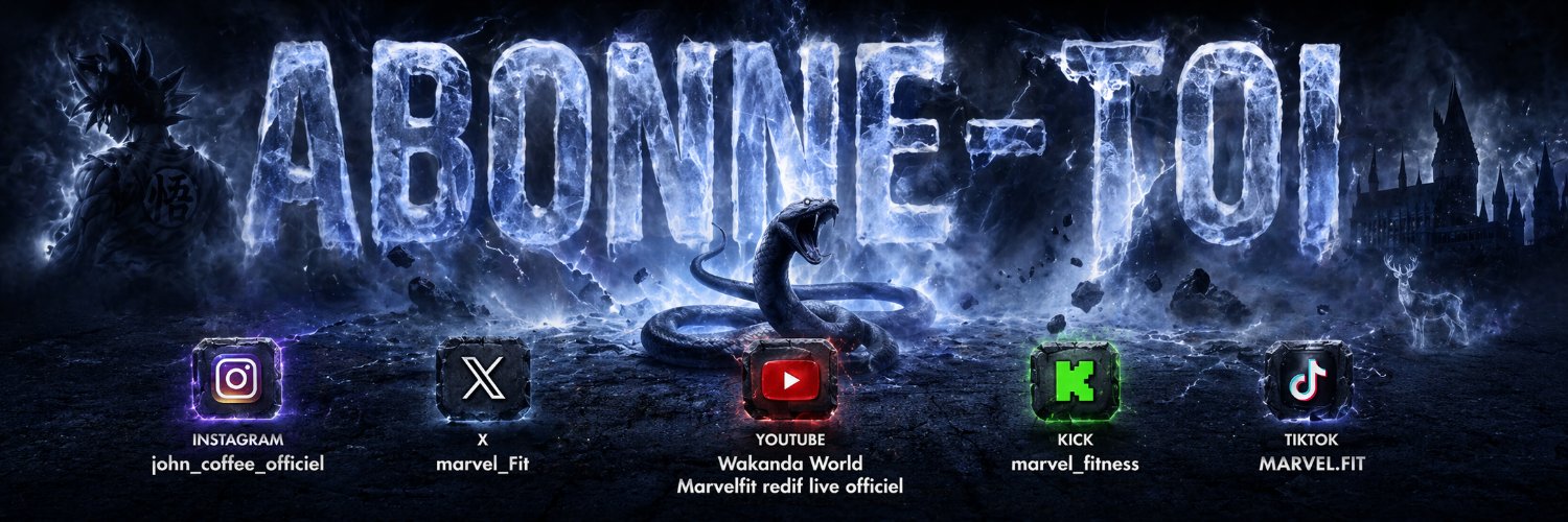 Marvel fitness 🇫🇷 banner