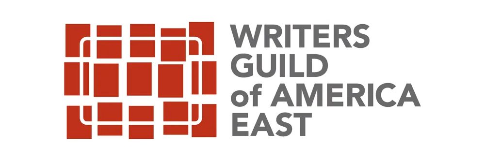 Writers Guild of America East's banner