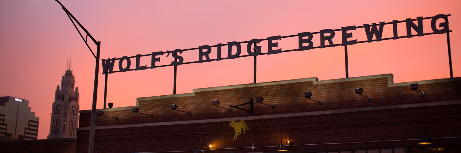 Wolf's Ridge Brewing banner