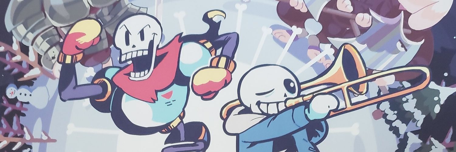 The sanstional skeleton banner