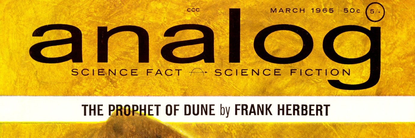 Analog Fiction&Fact banner