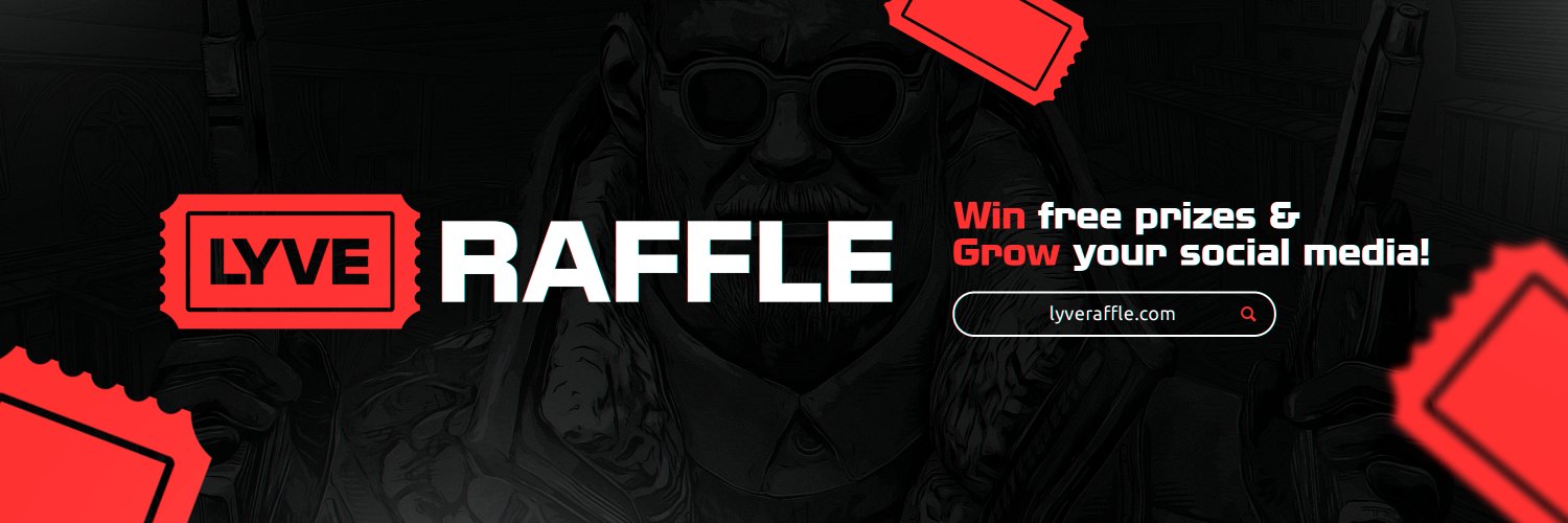 LyveRaffle banner