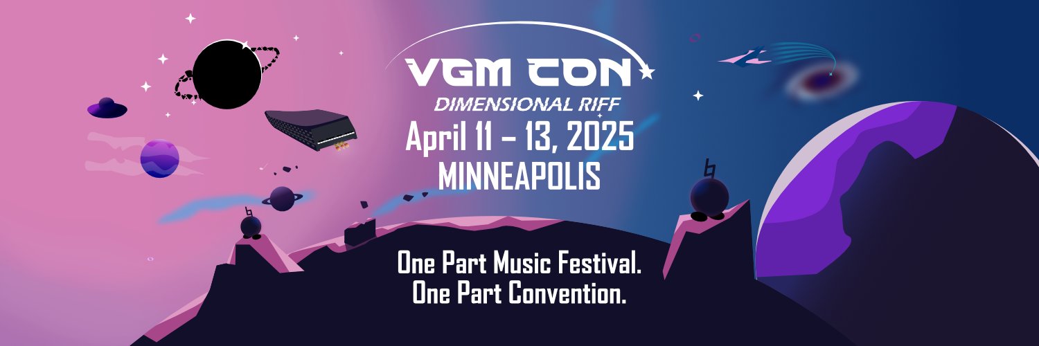 VGM CON's banner