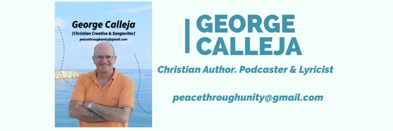 George Calleja (Christian social media evangelist) banner