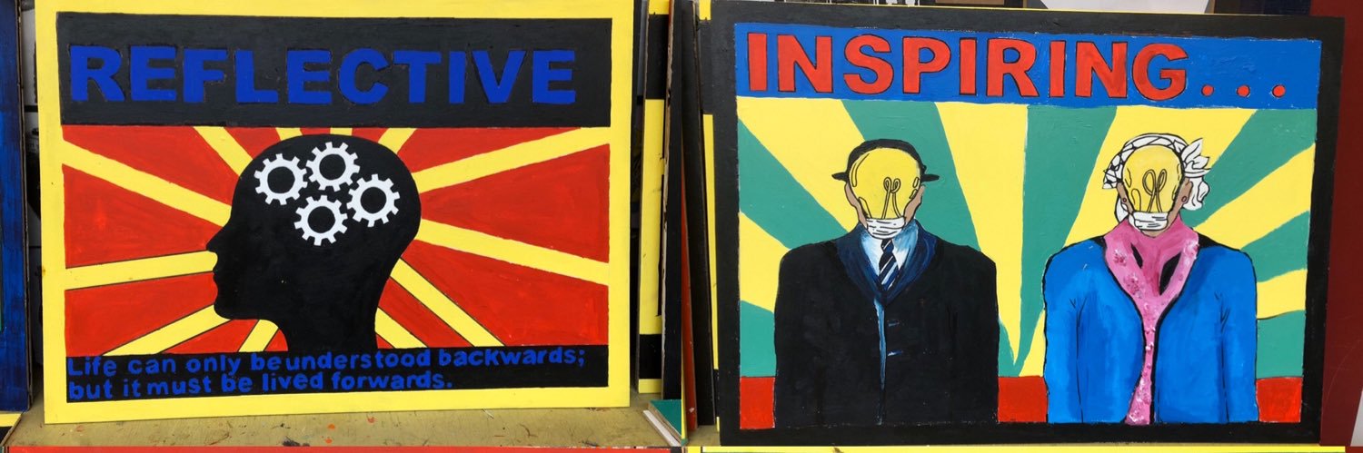 Art at Lutterworth College banner