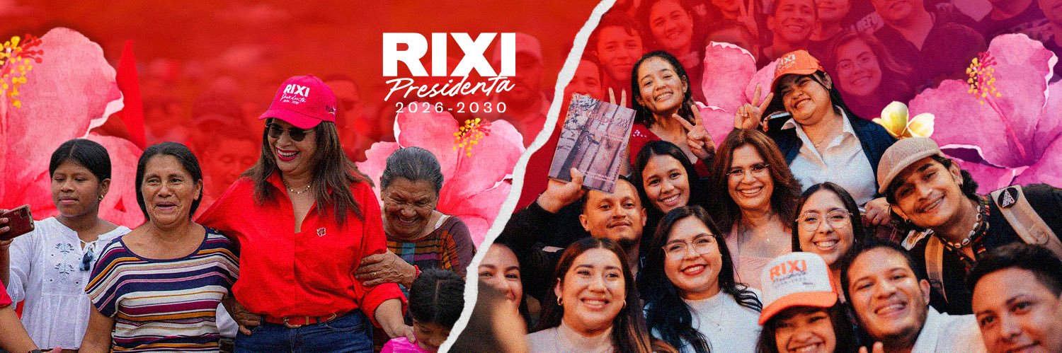 Rixi Presidenta banner