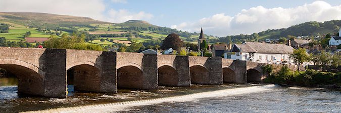 Crickhowell Town Council banner