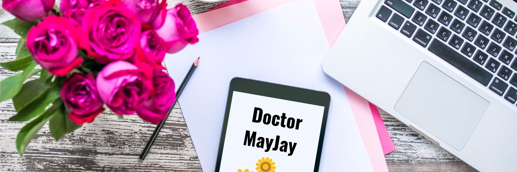Doctor May Jay banner