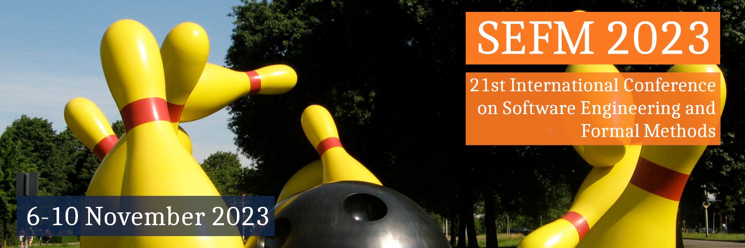 SEFM Conference banner