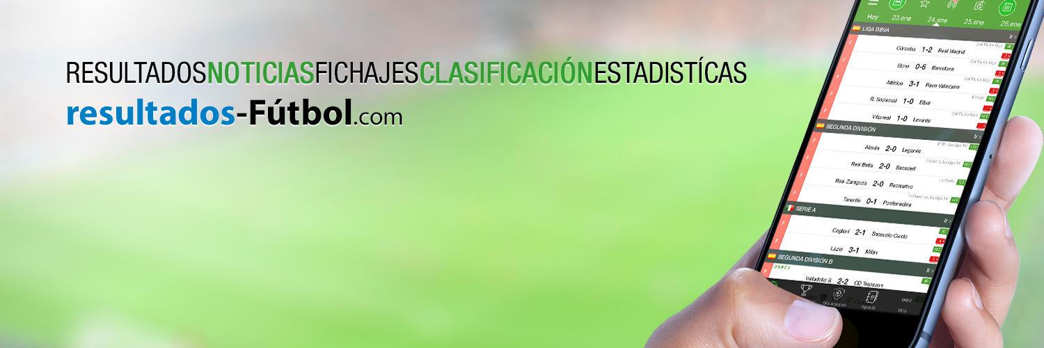 Resultados de Fútbol banner
