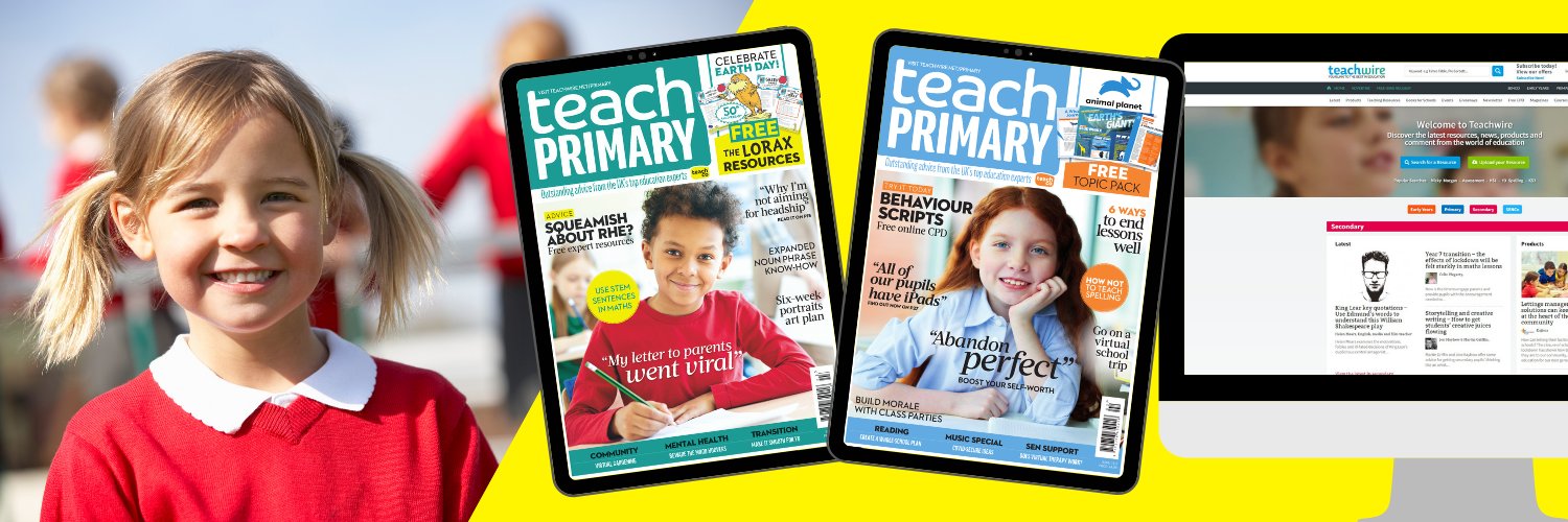 Teach Primary's banner