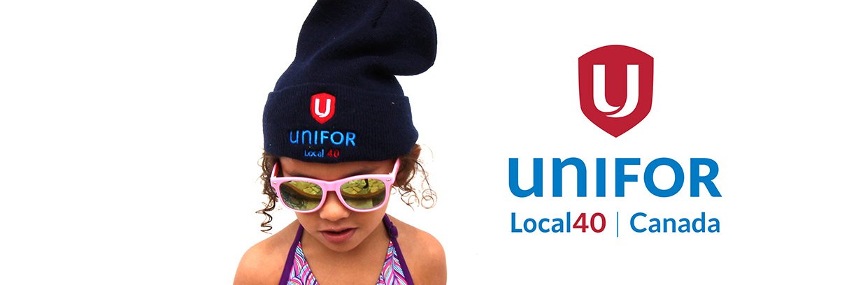 Unifor Local 40 banner