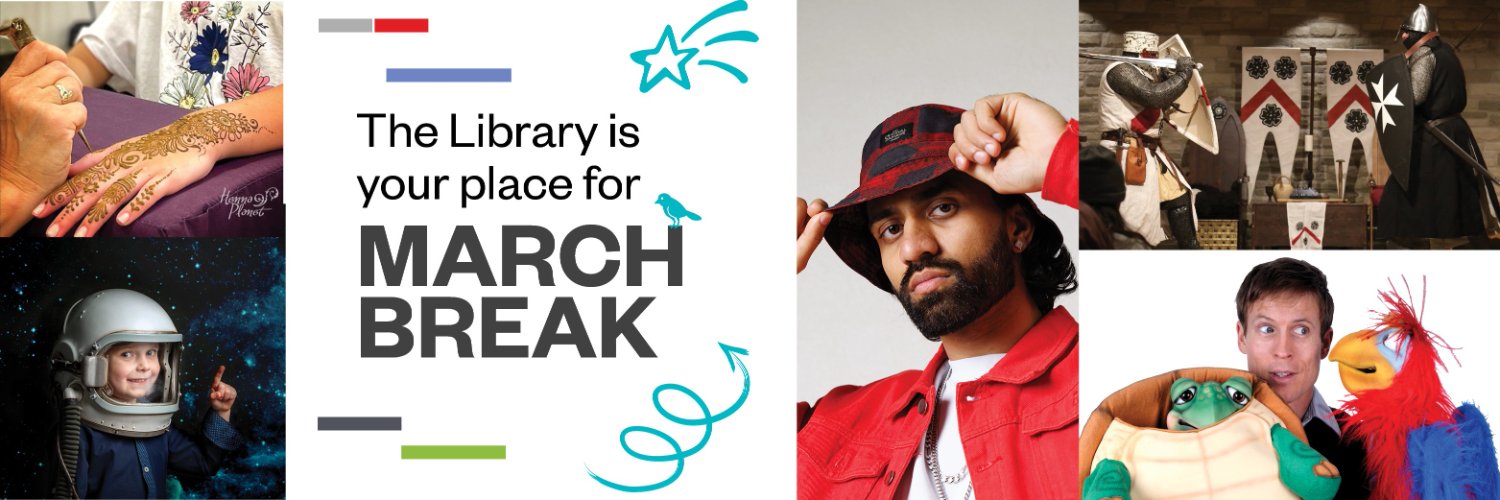 Brampton Library banner