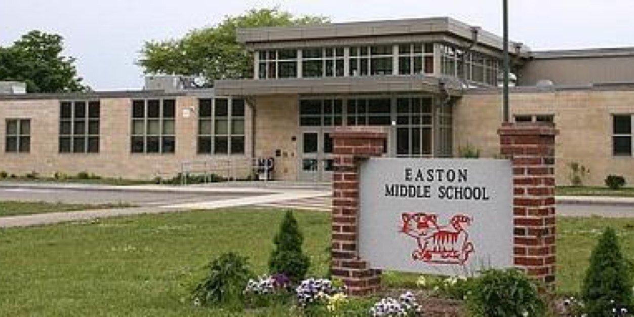 Easton Middle School banner