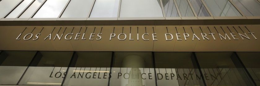 LAPD CMDR E. MORALES banner