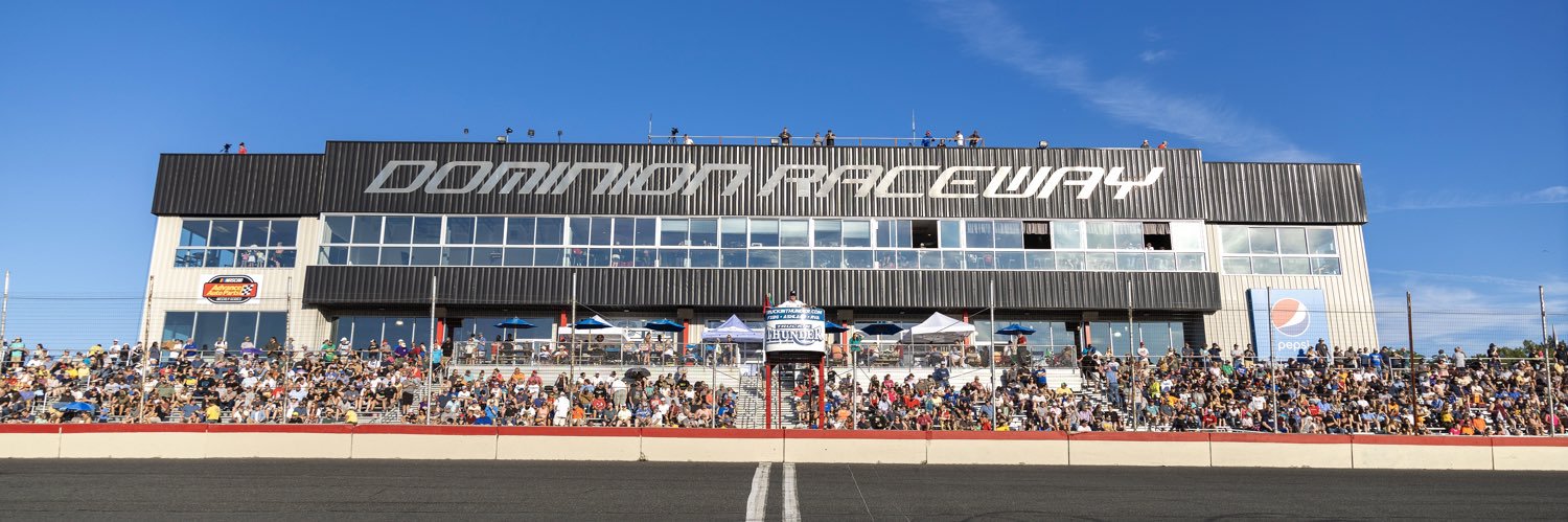 Dominion Raceway banner