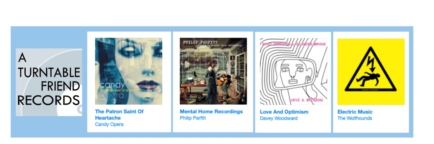 A TURNTABLE FRIEND RECORDS banner