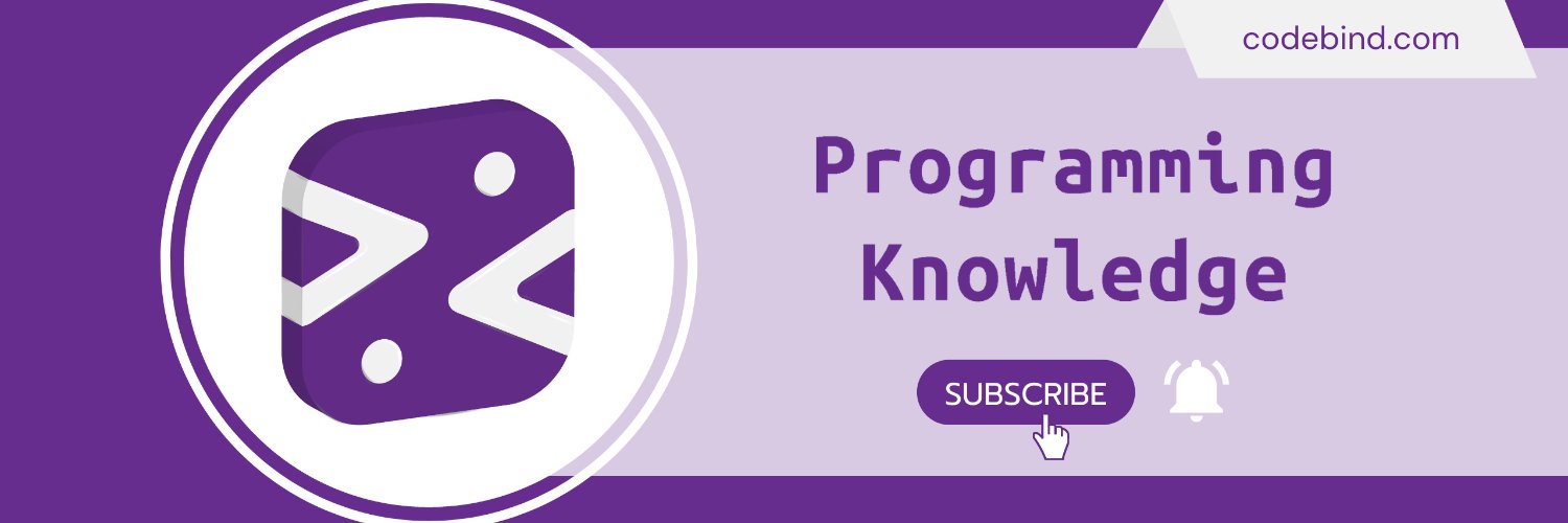 ProgrammingKnowledge banner