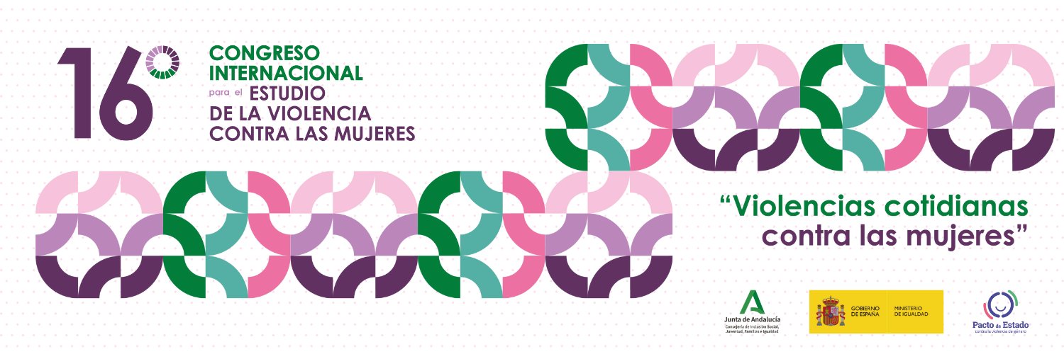 16 Congreso Estudio Violencia contra las Mujeres banner