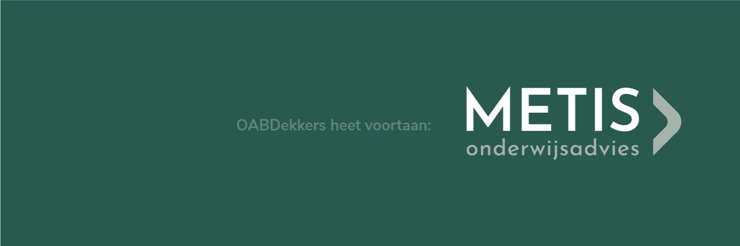 MetisOnderwijs's profile banner image