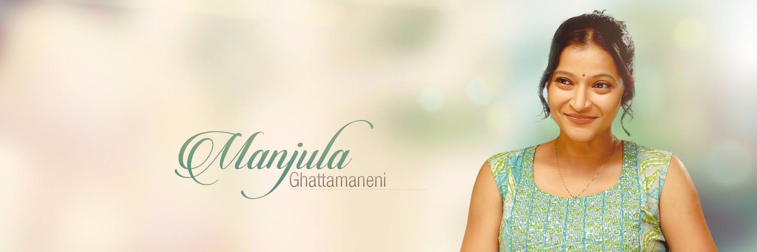 Manjula Ghattamaneni Profile Banner