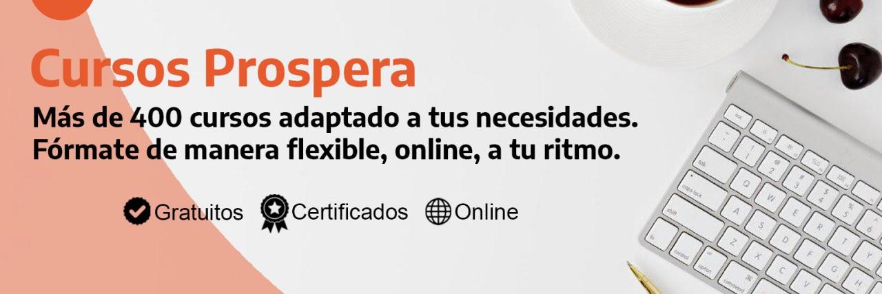 Cursos Prospera banner