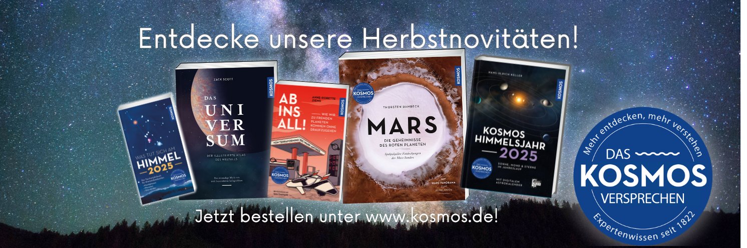 KOSMOS Astronomie banner