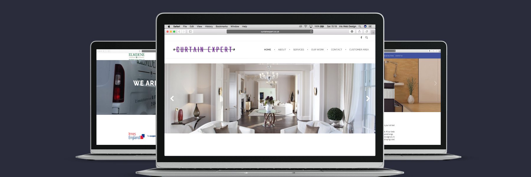 Iris Web Design banner