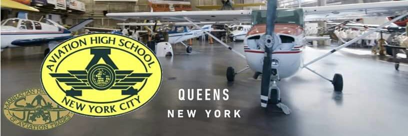 Aviation High School banner