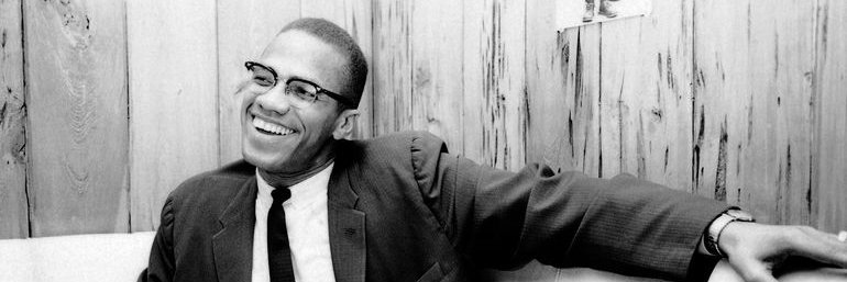 Malcolm X banner