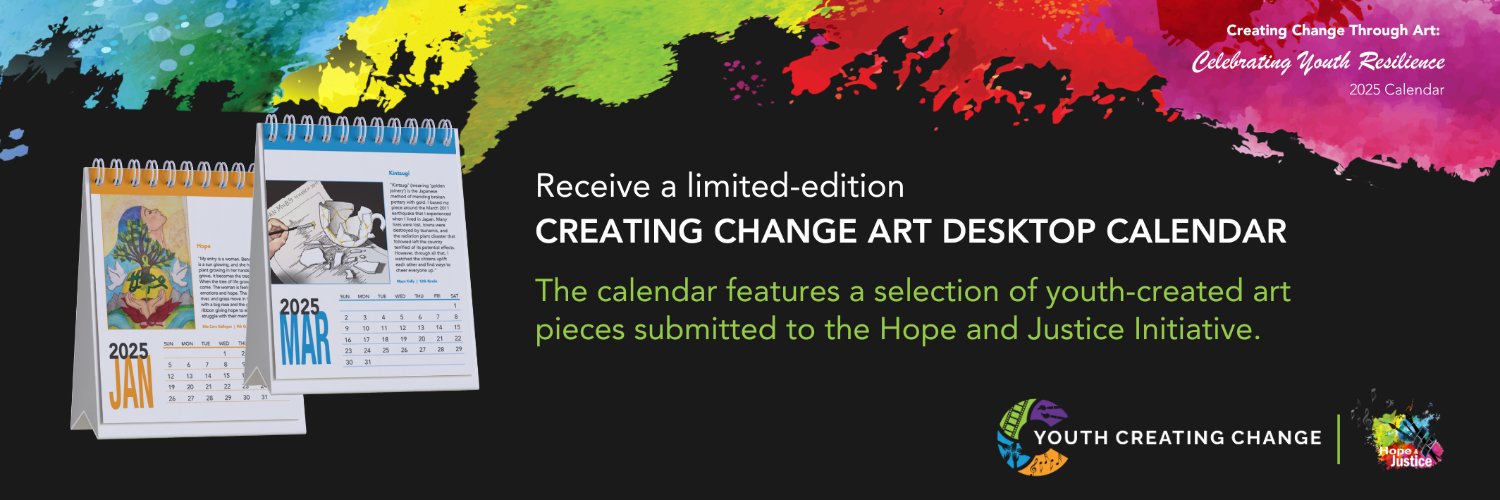 Youth Creating Change banner