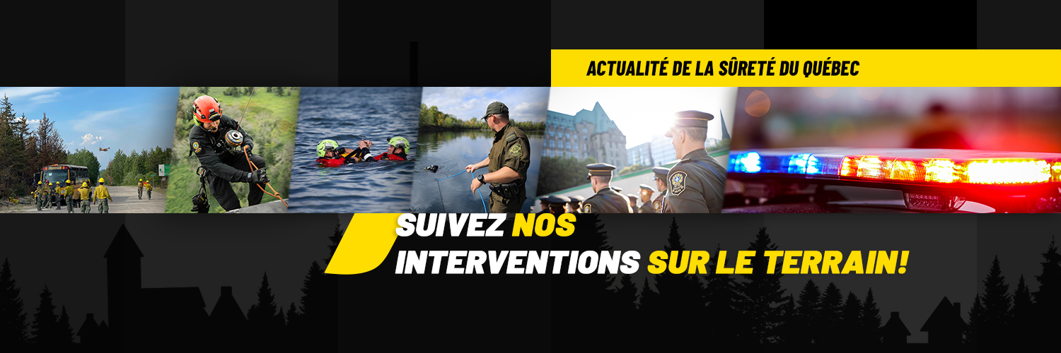 Sûreté du Québec's banner