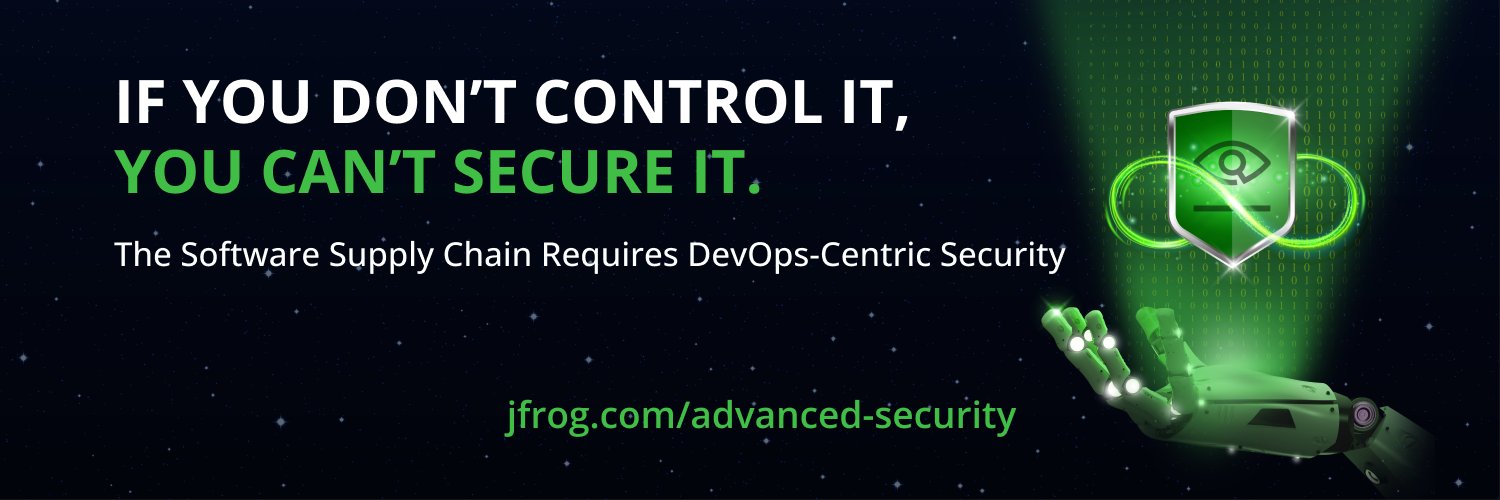 JFrog Security banner