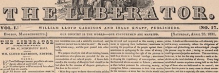 William L. Garrison banner