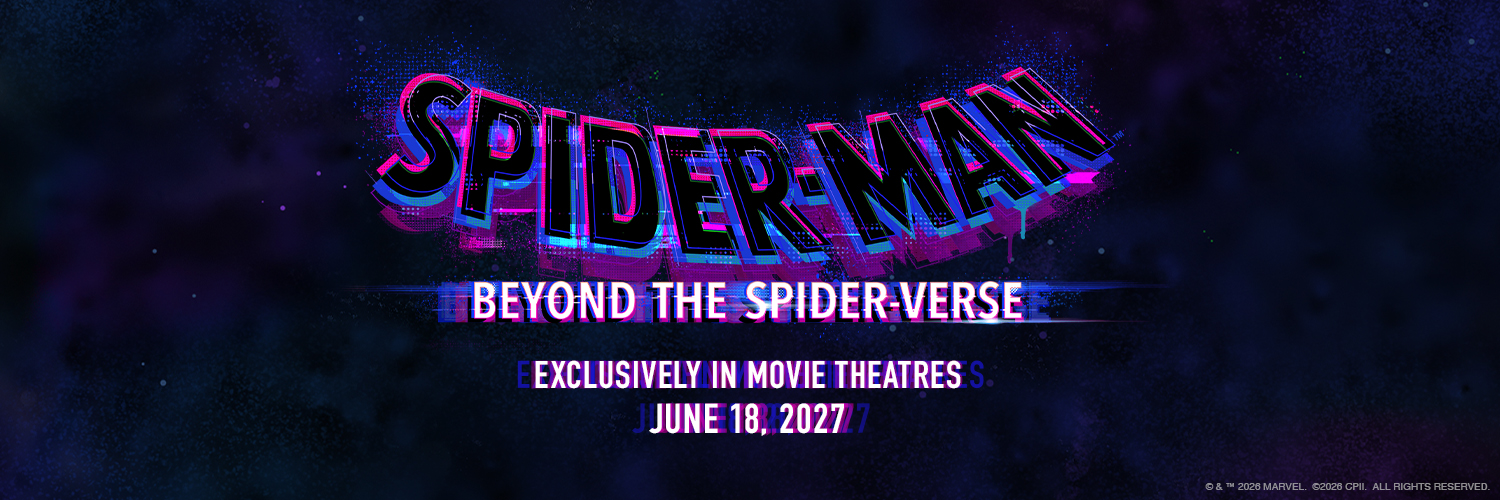 Spider-Man: Beyond The Spider-Verse banner