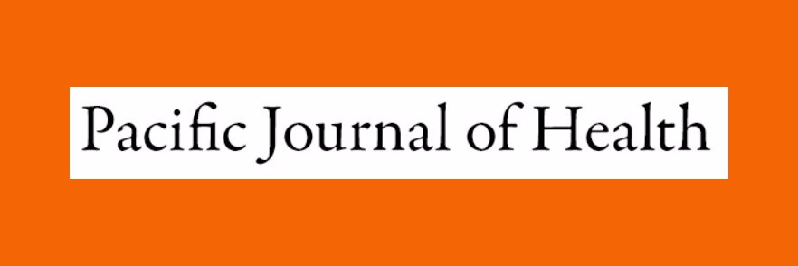 Pacific Journal of Health banner