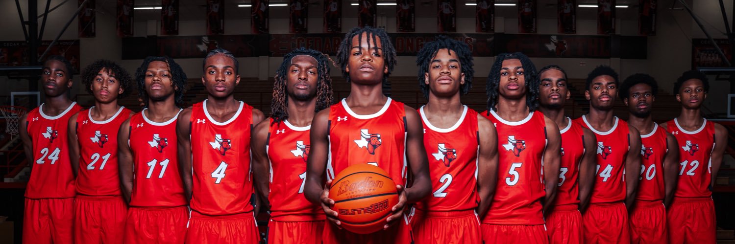 Cedar Hill Longhorns Boys Basketball banner