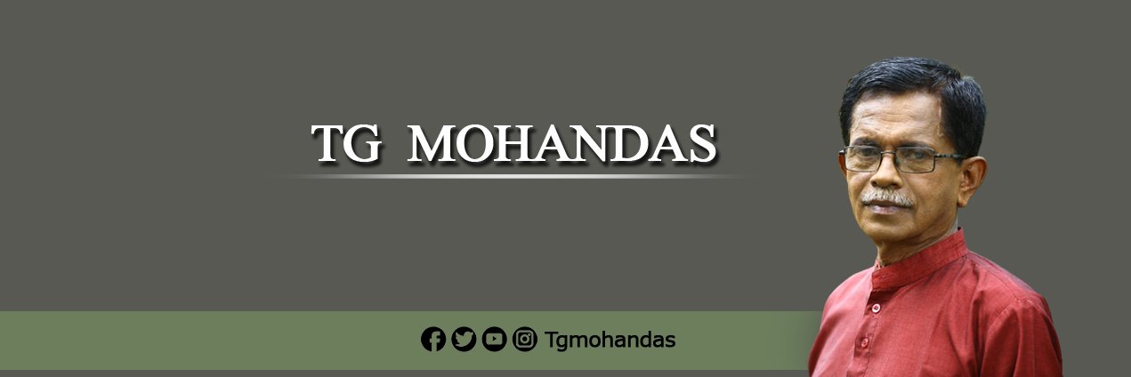 TG Mohandas's banner