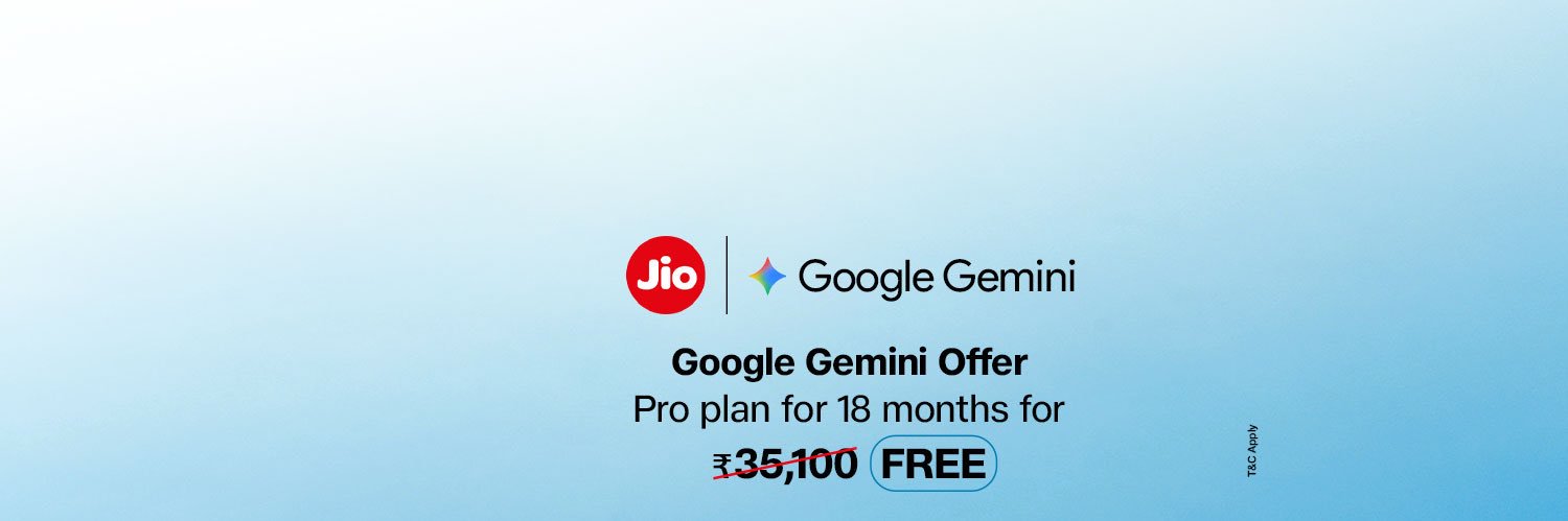 Reliance Jio banner