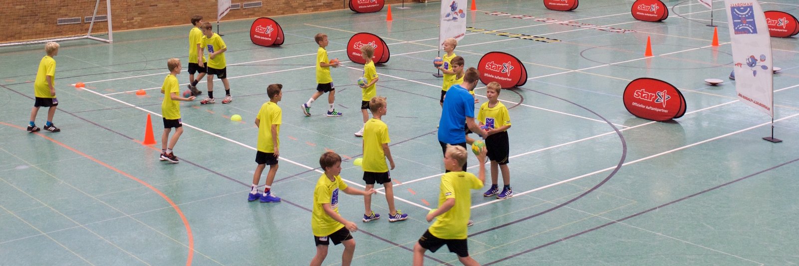 Handball-Camp banner