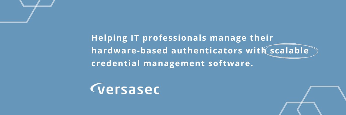 Versasec banner