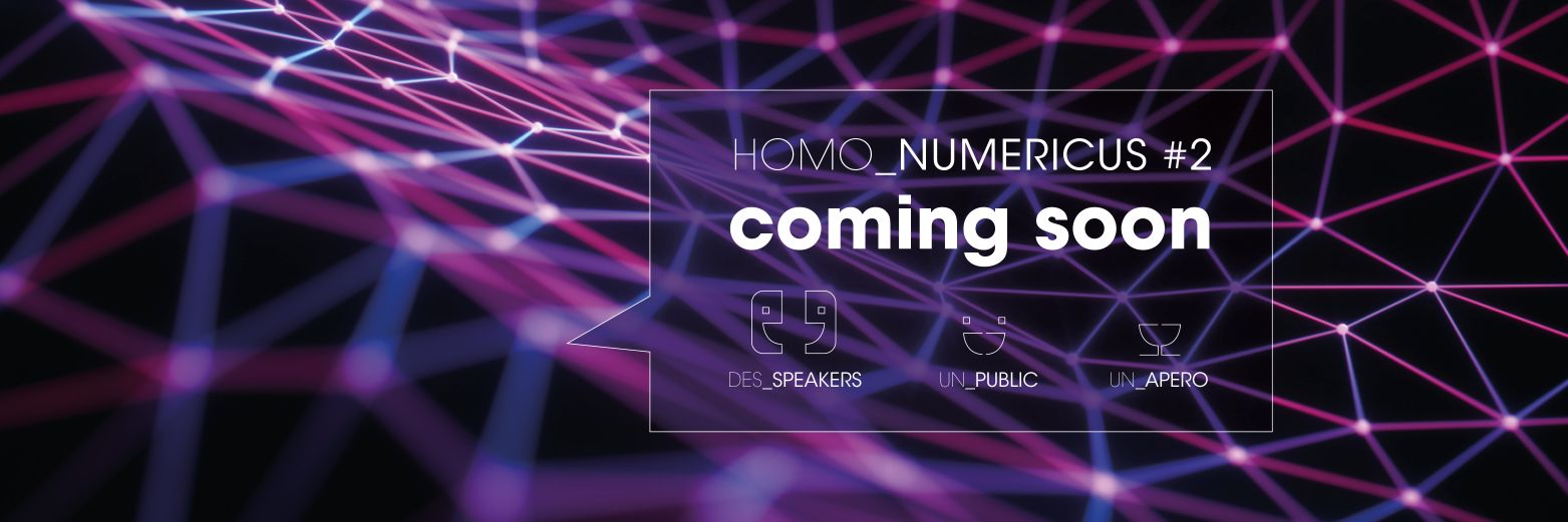 Homo Numericus Conférence #HN18 banner