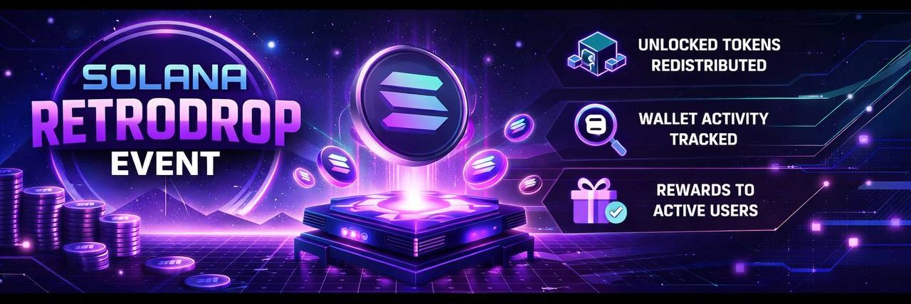 Solana Retrodrop Alpha 🎁 banner