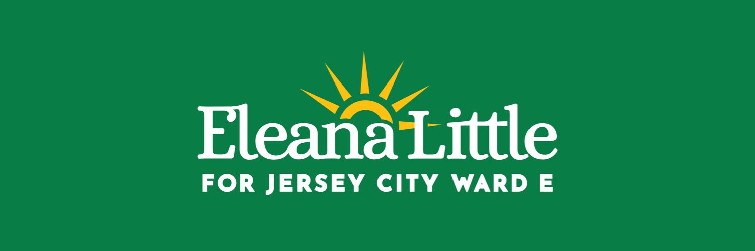 Eleana Little for Jersey City's banner