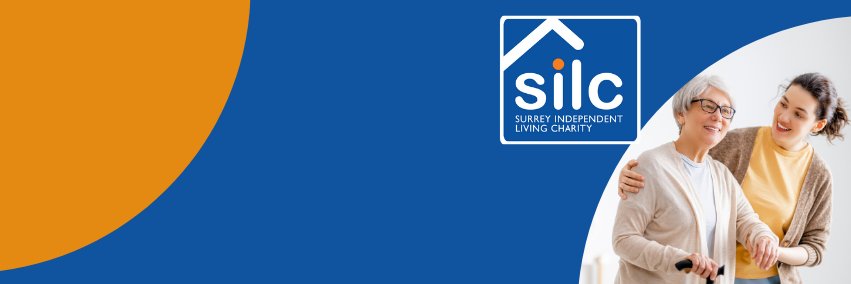 Surrey Independent Living Charity (SILC) banner