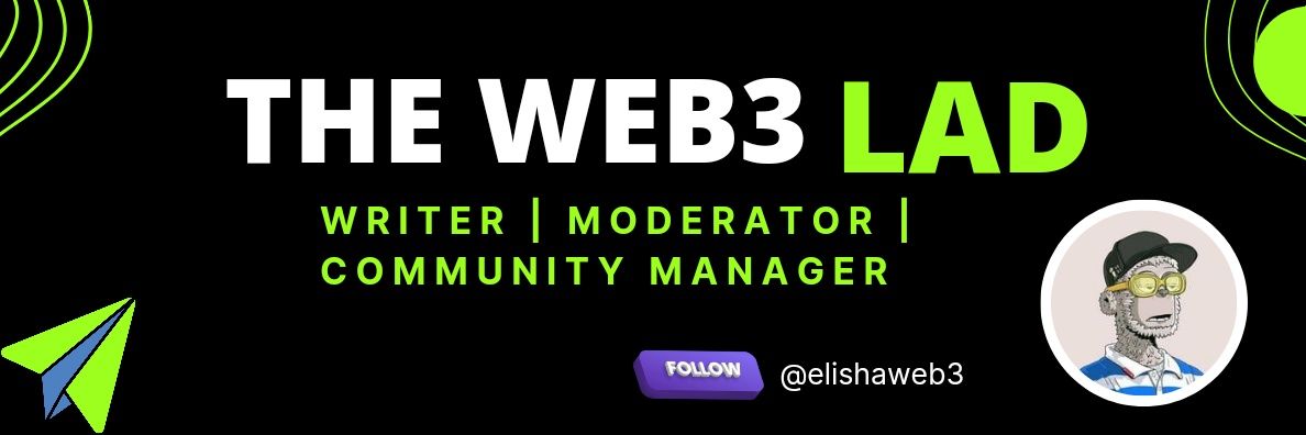 The Web3 Lad 🥷🏾 banner