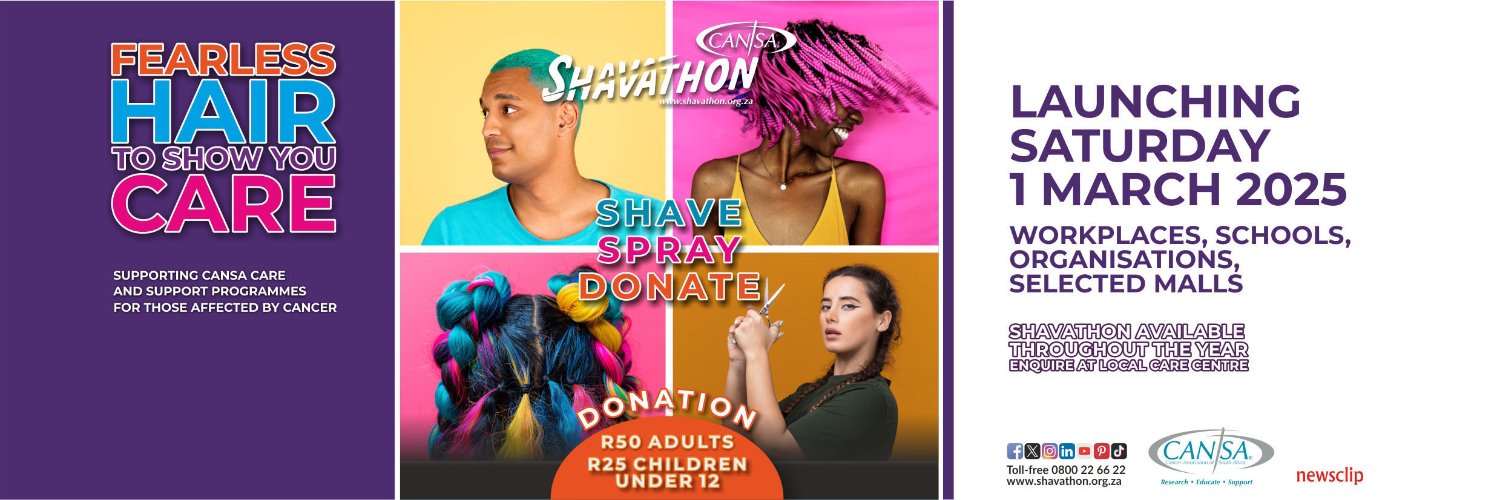 CANSA Shavathon banner