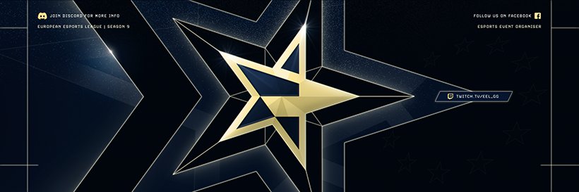 European Esports League banner